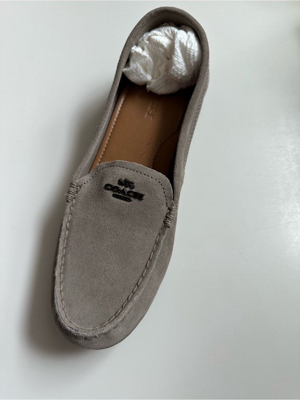Coach Mary Lock Up Driving Slip On Loafers Women 8.5